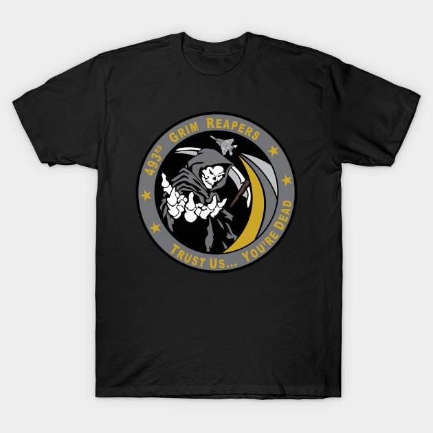 493rd Fighter Squadron T-Shirt by MBK